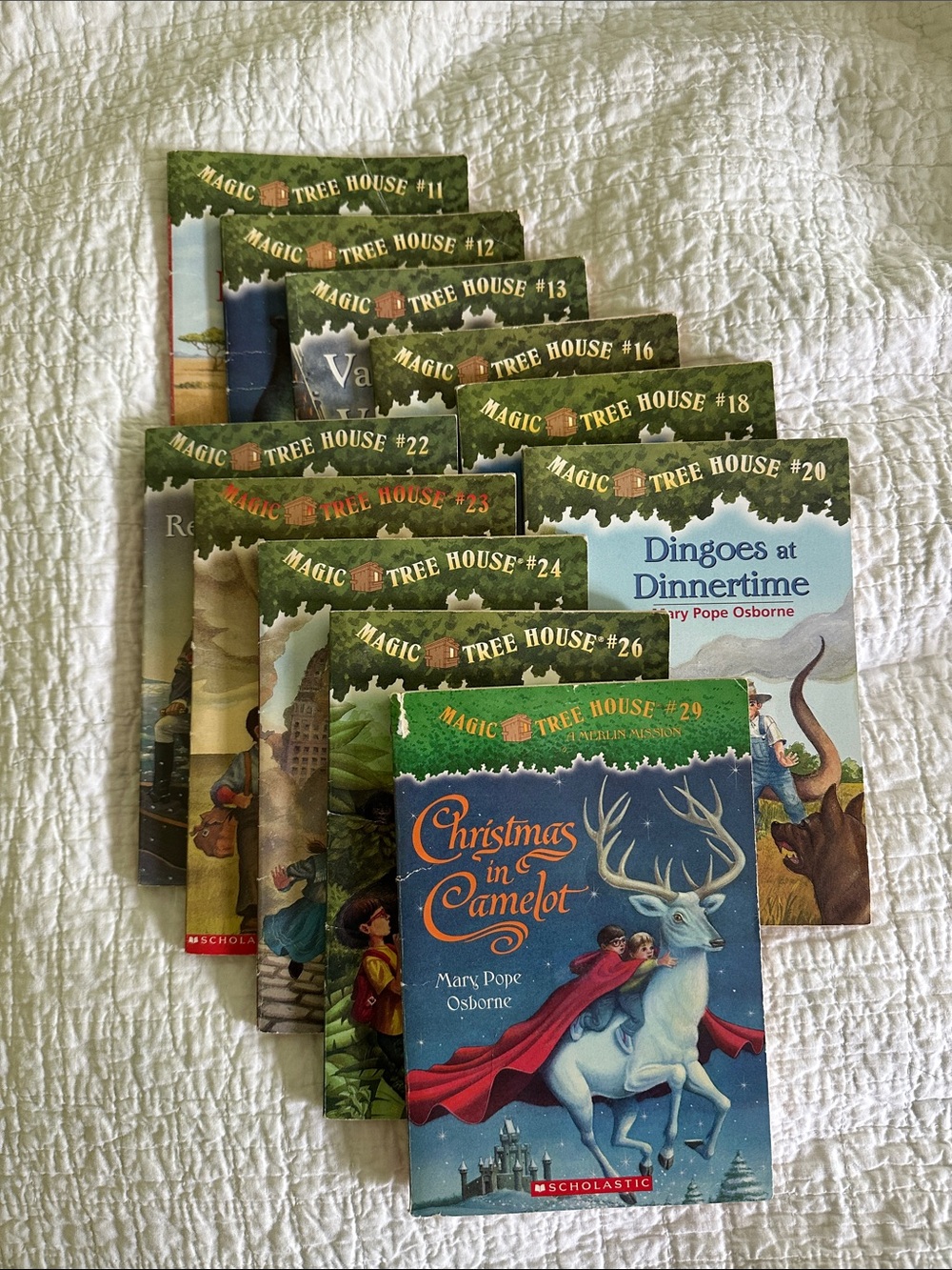 Lot of 10 Magic Tree House books